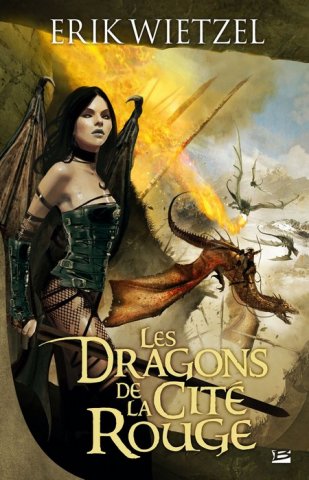 Les Dragons de la cité rouge d'Erik Wietzel ; illustration de Benjamin Carré