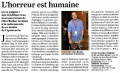 Article sur Clive Barker paru dans L'Express.