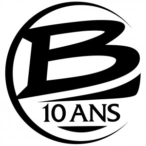 Logo B 10 ans